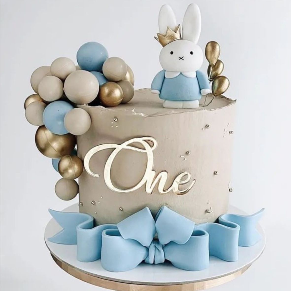 Топпер акриловый One, золото #1