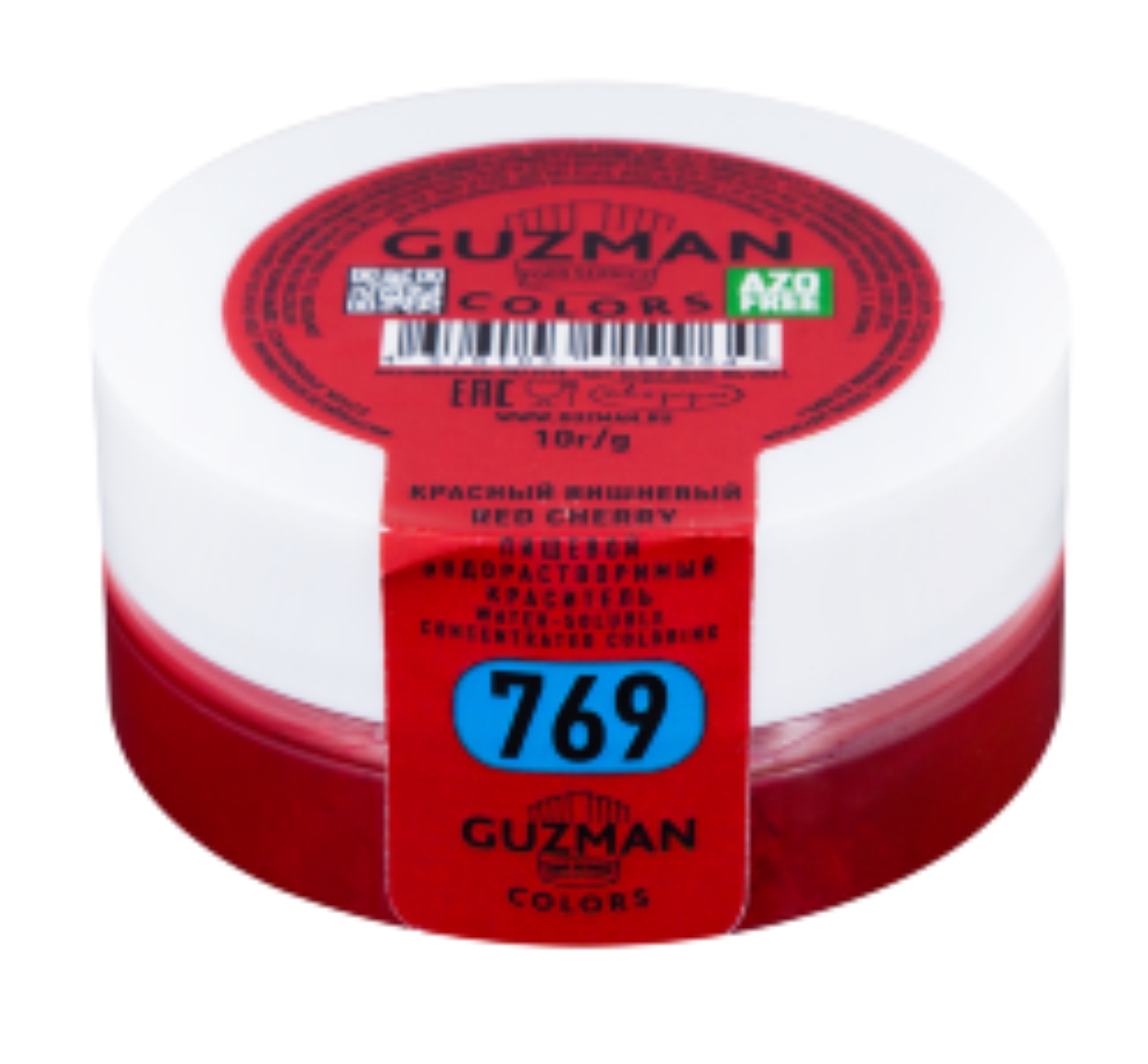 769 Красный Вишневый - водорастворимый краситель GUZMAN - 10г