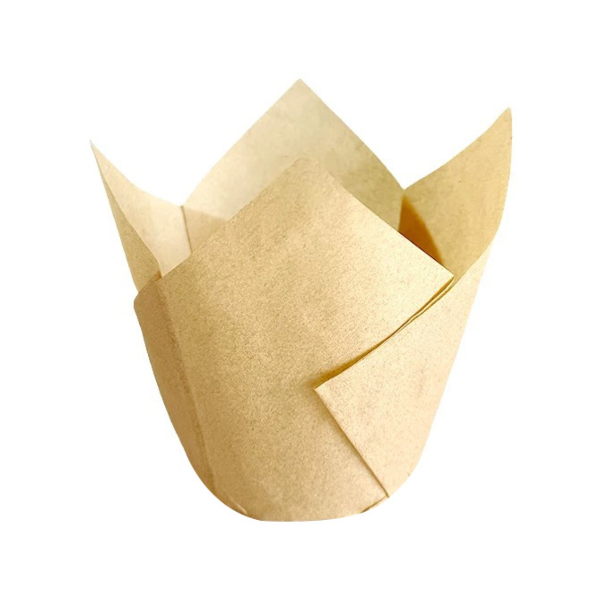 Форма для маффина Тюльпан Крафтовый 50х80мм