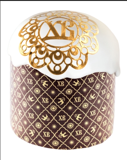 Форма бумажная 1шт. (d134xh100мм) "ХВ"