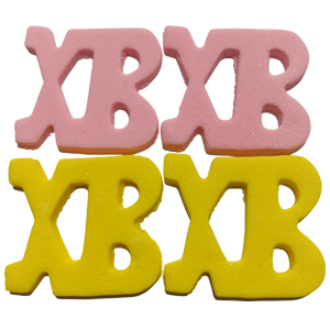 Украшение сахарное ХВ 2шт (цвет ассорти)