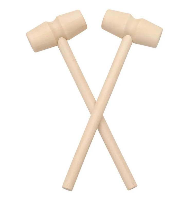 Молоток деревянный 1шт. 140мм