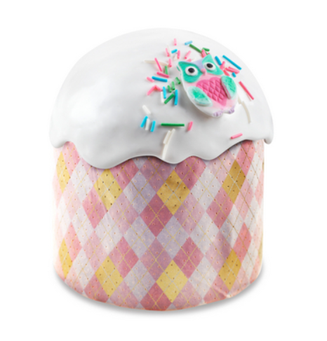 Форма бумажная 1шт микс (d90х90мм) "Ромбики"