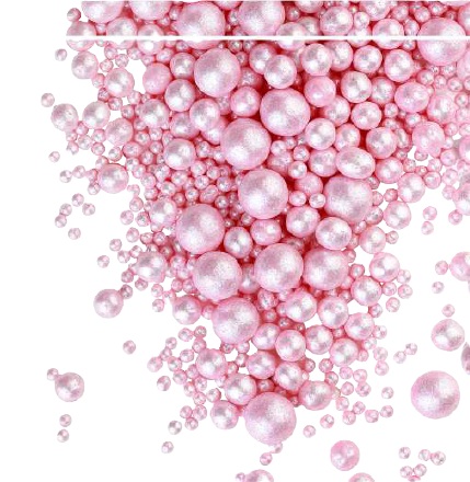 Драже зерновое 50 гр розовый блеск #805