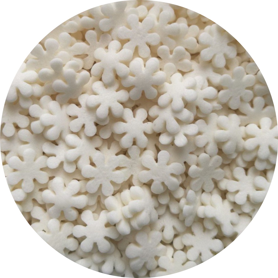Посыпки "Снежинки белые" 50гр