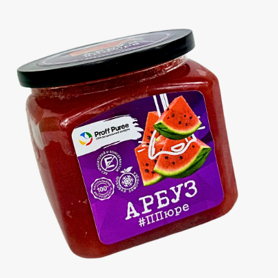 Пюре Арбуз "Proff Puree" 0,5 кг. Пюре Арбуз "Proff Puree" 0,5 кг.
