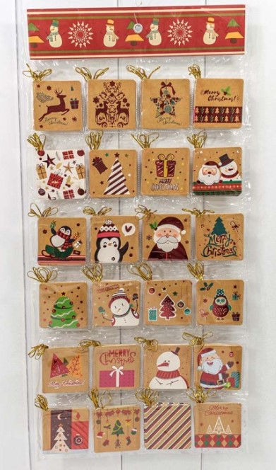 ОТКРЫТКИ НАБОР №2 "НОВЫЙ ГОД" 7*7см 1ШТ В АССОРТИМЕНТЕ