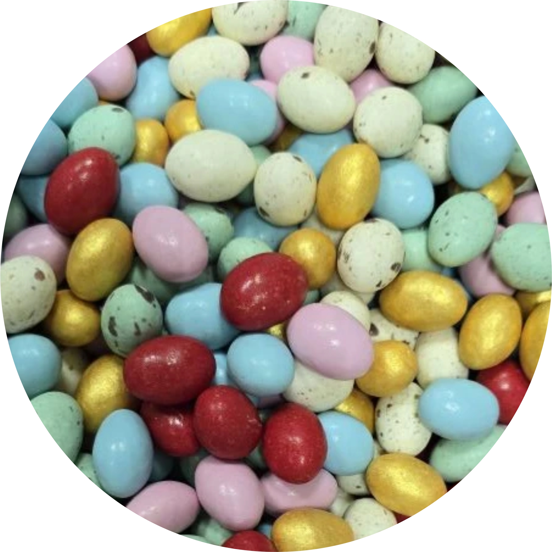 Посыпки "Яйца глазированные, Микс" 30гр