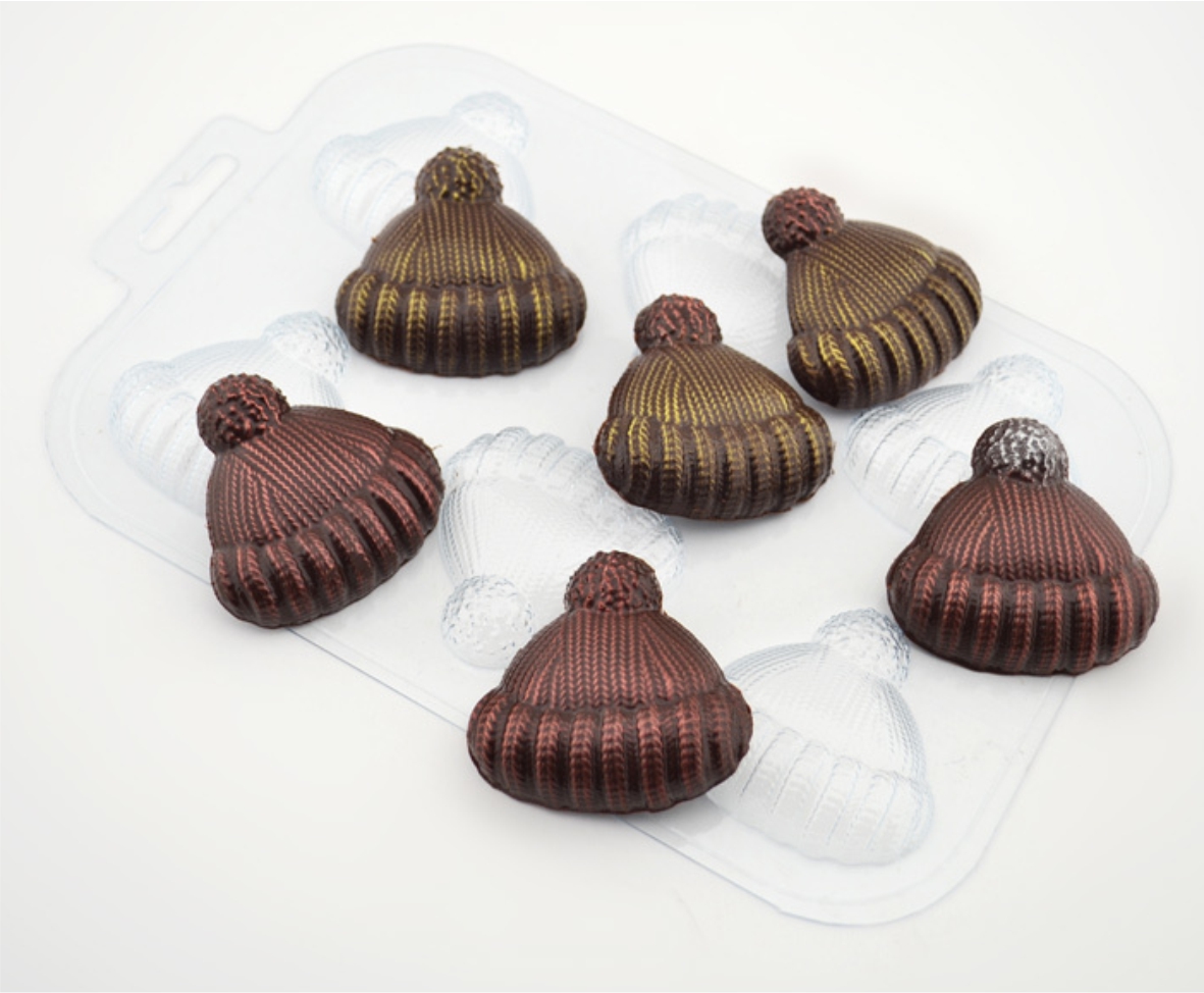 Форма для шоколада "Шапочки"