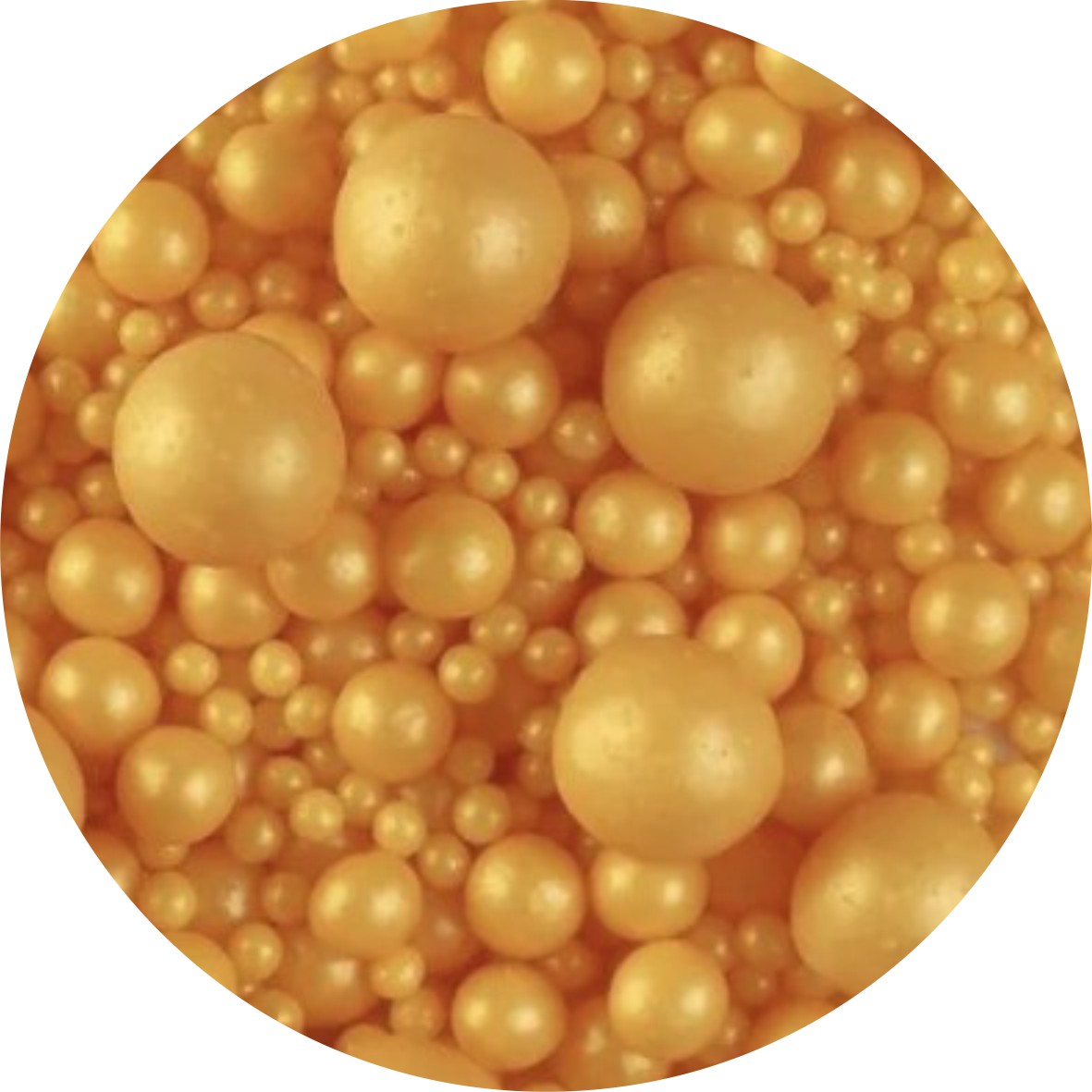 Посыпки жемчуг Золотой Микс 50гр