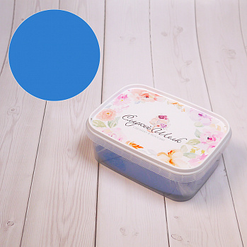 Мастика 0,25 кг Сладкий шелк, цвет Светло синяя