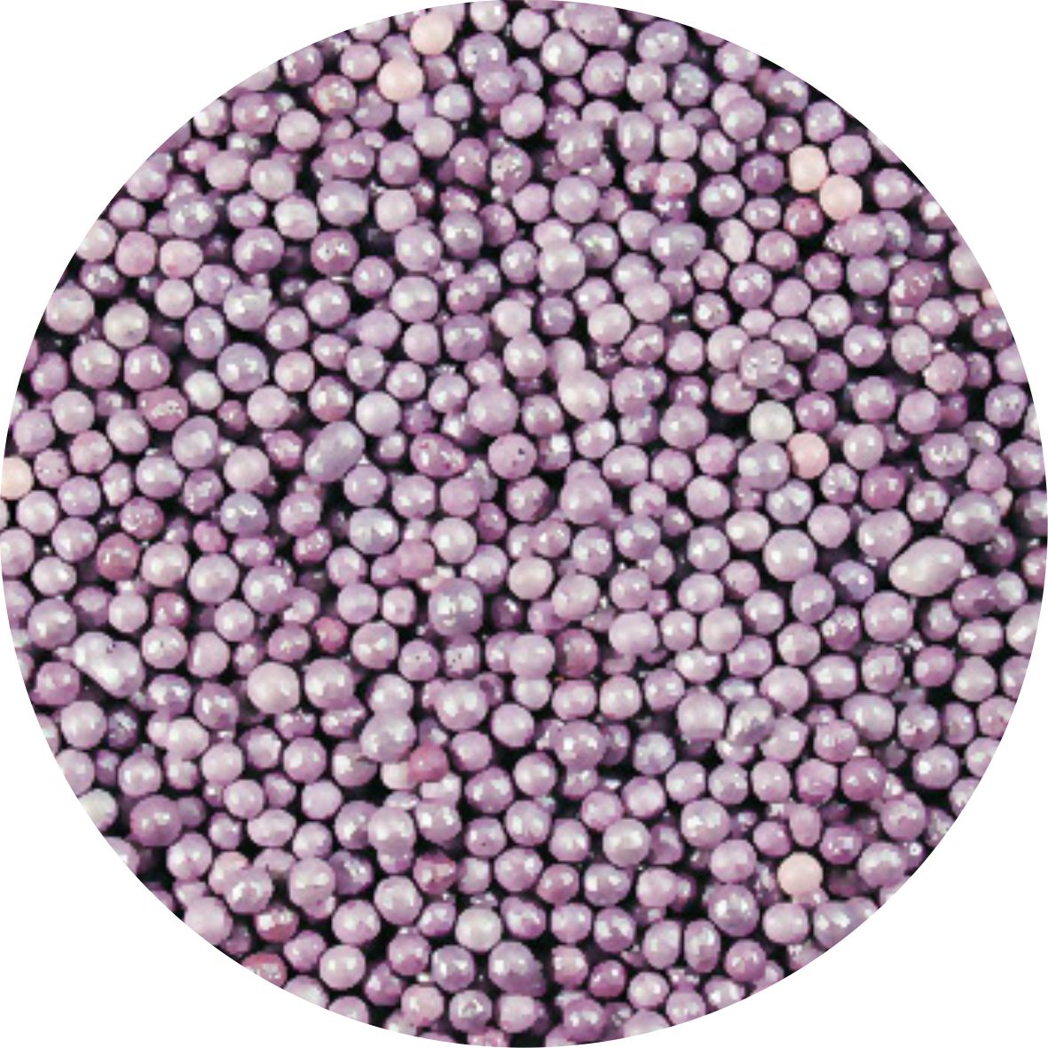 Шарики Лиловые перламутровые 50гр