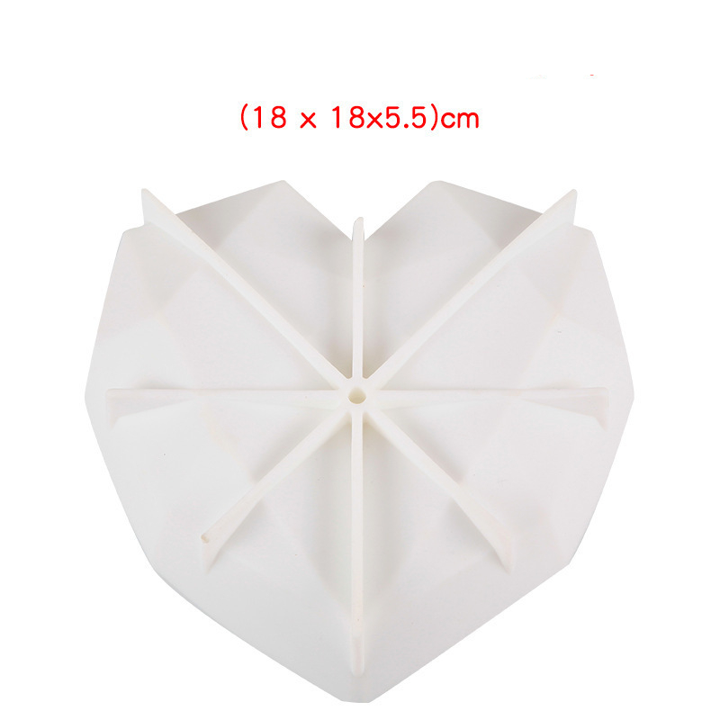 Форма для муссовых десертов и выпечки алмаз любви