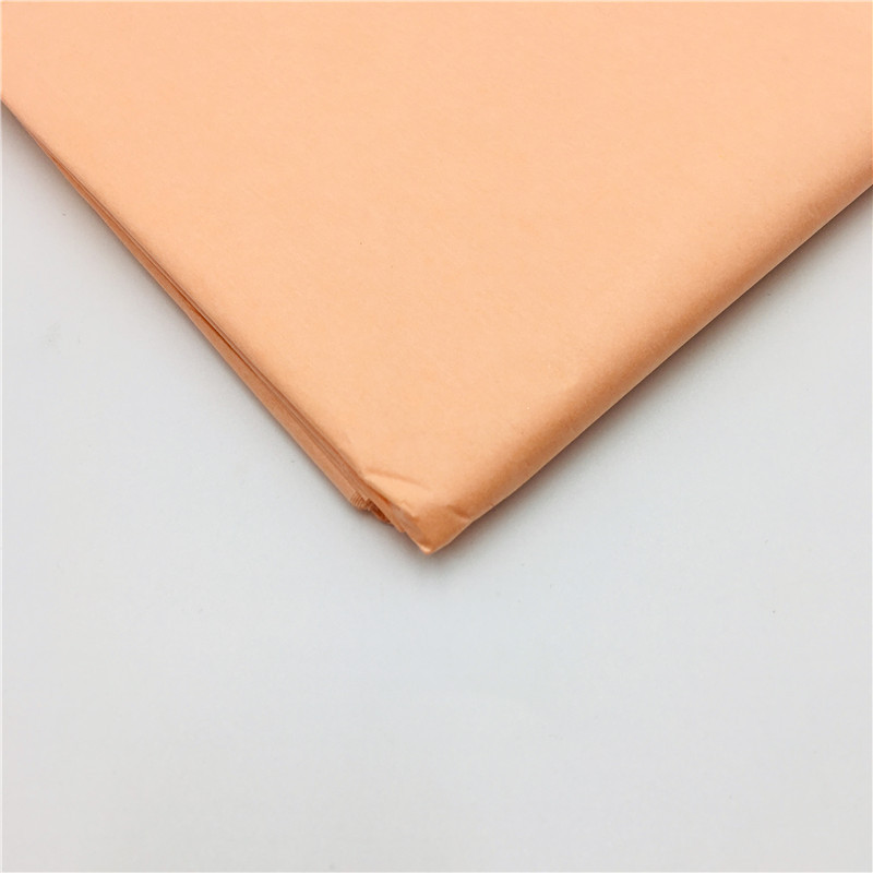 Бумага тишью Персиковый 55х66 см 10шт