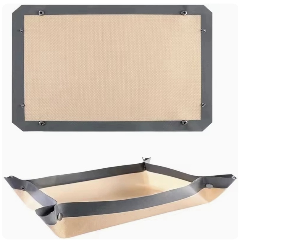 Силиконовый коврик армированный для выпечки 30х40см, с кнопками