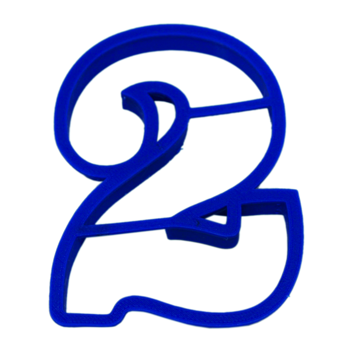 Цифра-2 10см вырубка для пряника