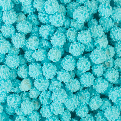 Сахарные фигурки Помпоны голубые 50гр