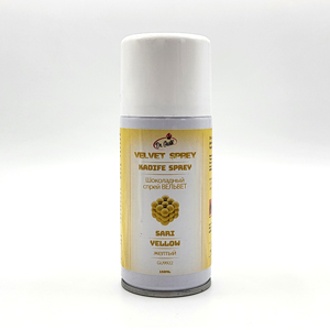 Шоколадный спрей ВЕЛЬВЕТ Желтый (флакон 150 мл.)