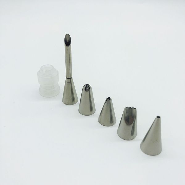 Набор насадок 4шт + для эклера + переходник