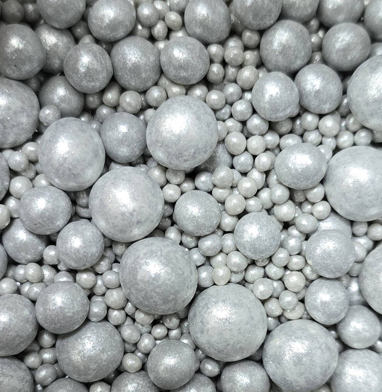 Посыпки жемчуг Серебряный Микс 50гр