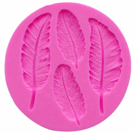 Молд силиконовый "Перья"