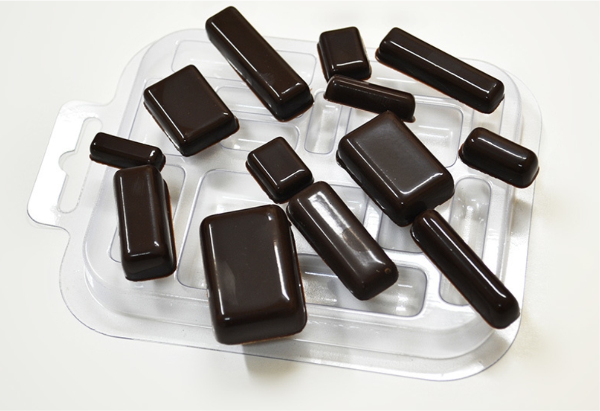Форма для шоколада "Шоко-прямоугольники"