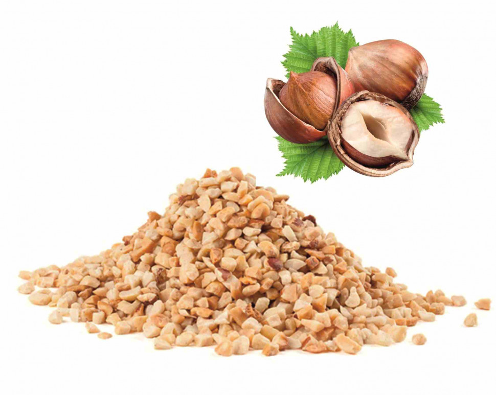 Фундук обжаренный дробленый (2-4мм) 150гр