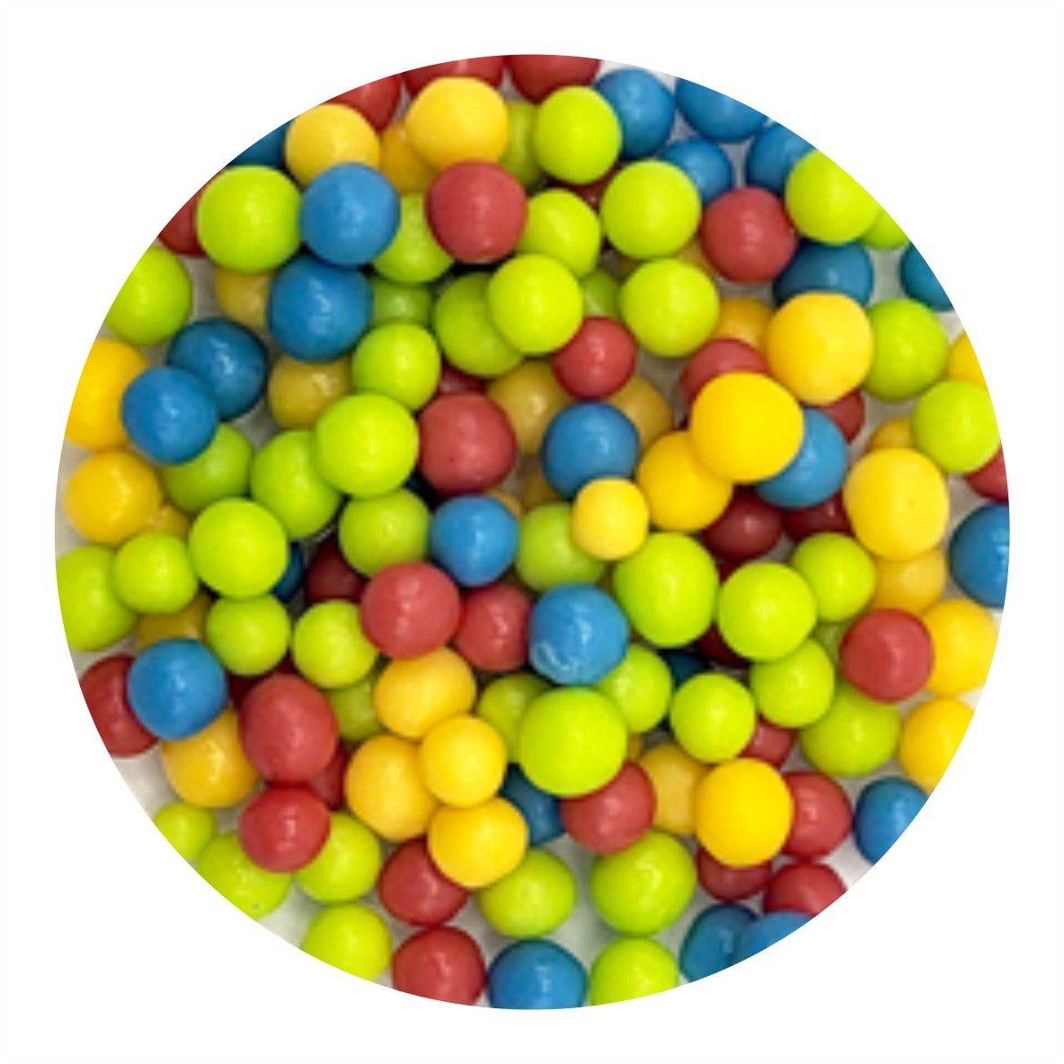 Шарики Криспи цветные микс из конд. глазури 50гр