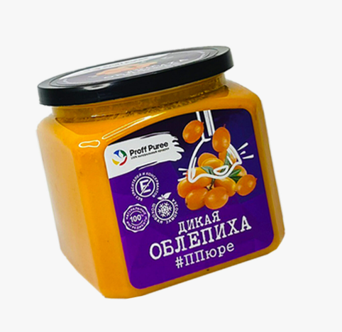 Пюре Облепиха Дикая "Proff Puree" 0,5 кг.