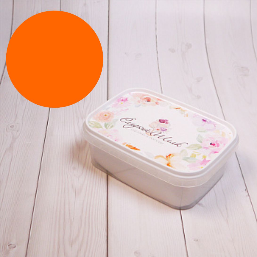 Мастика 0,25 кг Сладкий шелк, цвет оранжевый