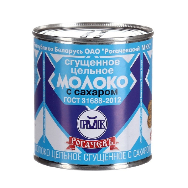Сгущенное молоко Рогачевъ 380 гр