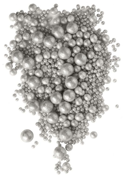 Драже зерновое 50 гр Серебро блеск #703