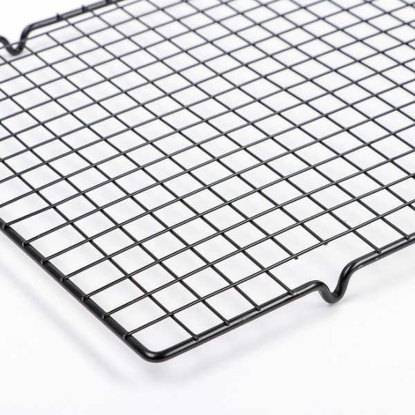 Решётка для остывания выпечки  40х25х1,5 см, цвет чёрный