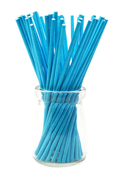 Палочки 15см, 25шт для кейк-попсов голубые Палочки 15см, 25шт для кейк-попсов голубые