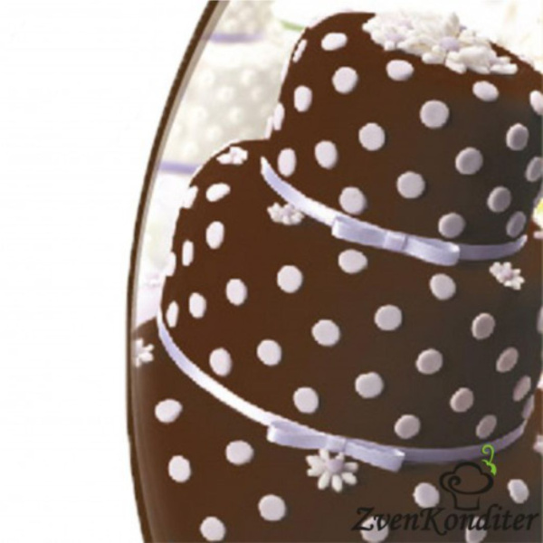 Мастика сахарная Топ Декор, цвет коричневый, 0,6 кг