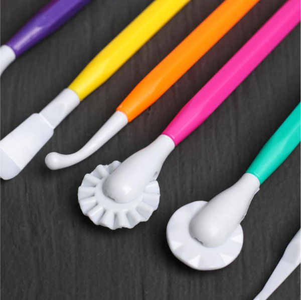 Набор для моделирования кондитерских украшений 9 шт