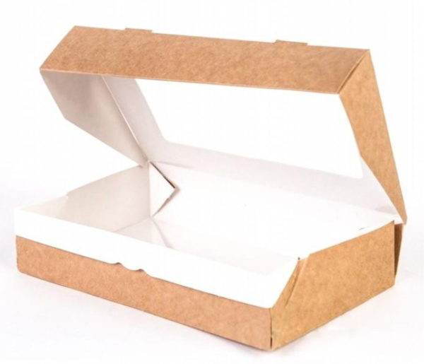 Коробка Табокс с окошком 20х12х4 см про 1000