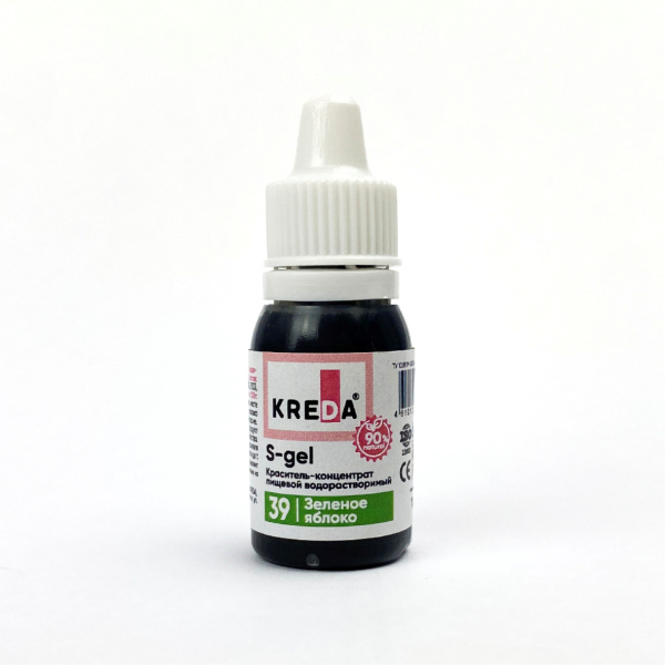 S-gel 39 зеленое яблоко, (10мл) KREDA Bio
