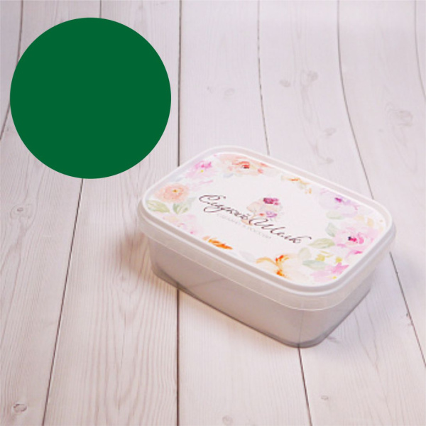 Мастика 0,25кг Сладкий шелк, цвет травянисто-зеленый