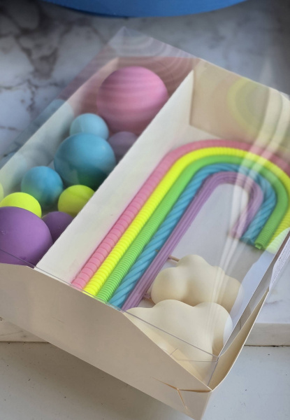 Набор из шоколадной глазури, Радуга