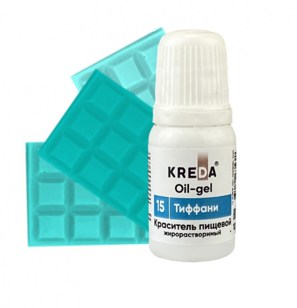 Тиффани Краситель Oil-gel 15, жирорастворимый Kreda