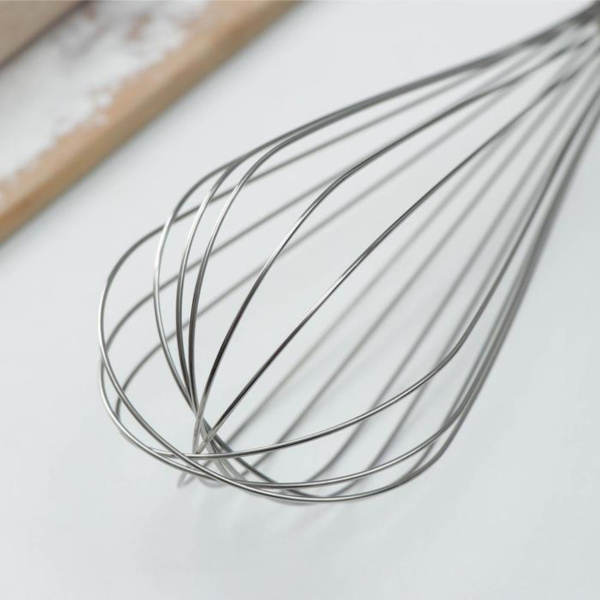 Венчик кулинарный «Сильвер», струна 1,3 мм, 37×8×8 см