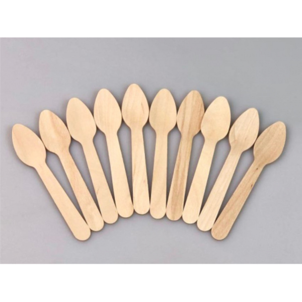 Ложка деревянная 110мм 10 шт Ложка деревянная 110мм 10 шт