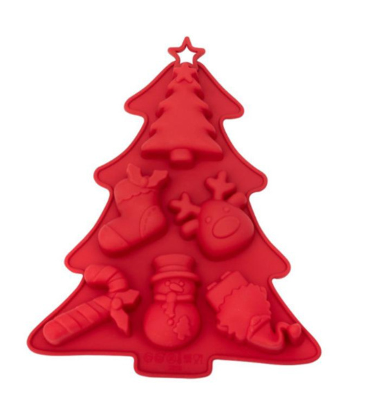 Форма силиконовая НГ Елка 6 ячеек