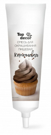 Жидкий краситель Топ продукт цвет коричневый, 100 гр.
