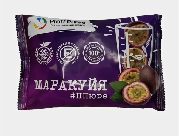 Пюре Маракуйя "Proff Puree" 0,25 кг. Пюре Маракуйя "Proff Puree" 0,25 кг.