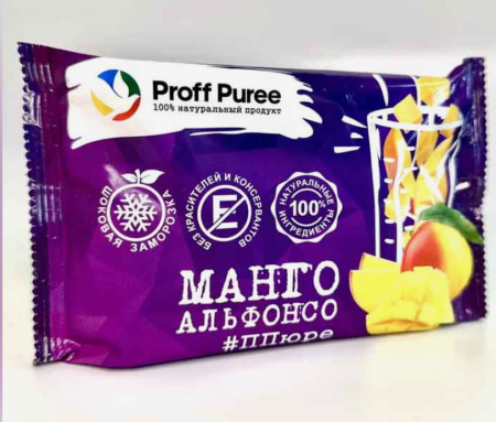 Пюре Манго "Proff Puree" 0,25 кг.