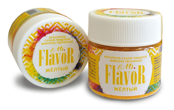 Желтый краситель сухой жирорастворимый 5гр