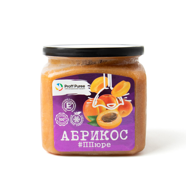 Пюре Абрикос "Proff Puree" 0,5 кг.