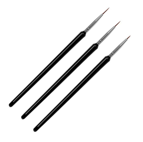 Кисточка с натуральным пером 3 шт 000/00/0